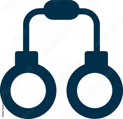 handcuffs icon, pictogram