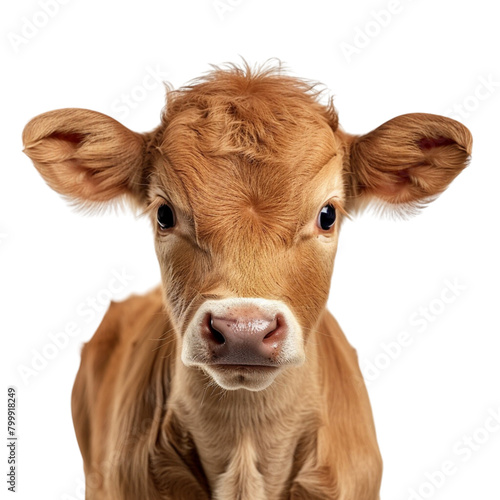 PNG - photo of portrait brown calf isolated transparent background © Sourav Mittal