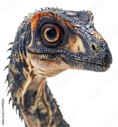 raptor dinosaur isolated on transparent background © Mr.Tom-PNG