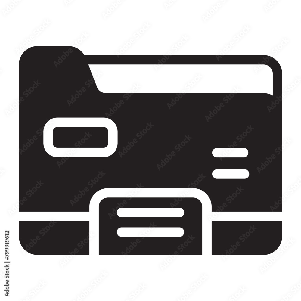 folder glyph icon folder glyph icon