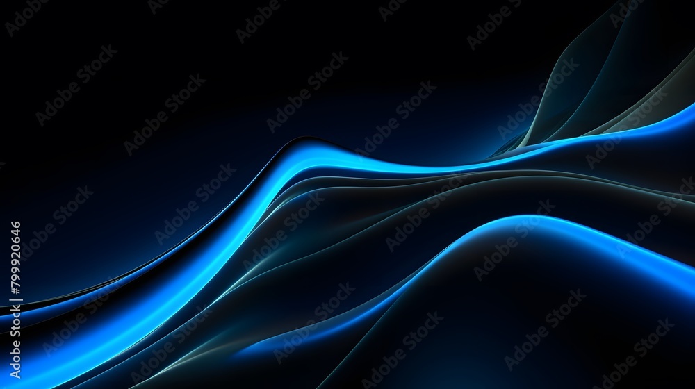 3d render, abstract minimal neon background with glowing wavy line. Dark wall illuminated with led lamps. Blue futuristic wallpaper
3d render, abstract minimal neon background with glowing wavy line. Dark wall illuminated with led lamps. Blue futuristic wallpaper
