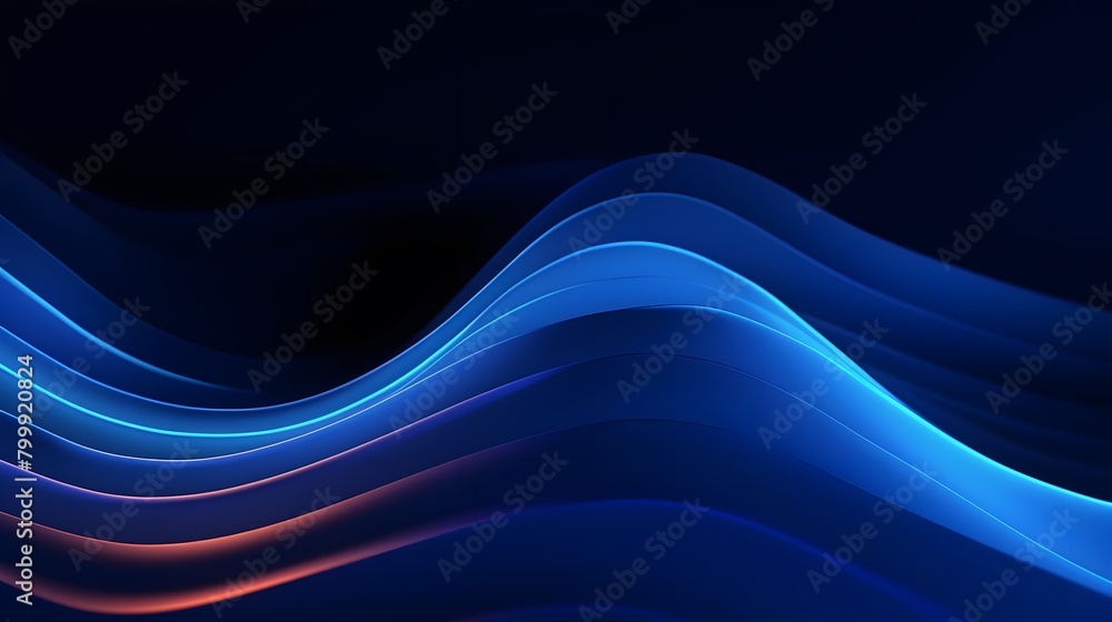 3d render, abstract minimal neon background with glowing wavy line. Dark wall illuminated with led lamps. Blue futuristic wallpaper
3d render, abstract minimal neon background with glowing wavy line. Dark wall illuminated with led lamps. Blue futuristic wallpaper