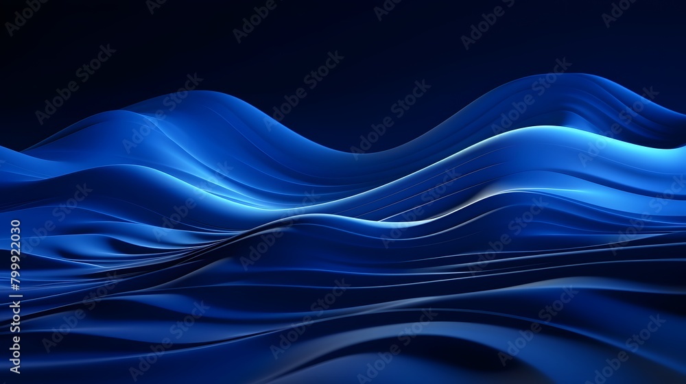 3d render, abstract minimal neon background with glowing wavy line. Dark wall illuminated with led lamps. Blue futuristic wallpaper
3d render, abstract minimal neon background with glowing wavy line. Dark wall illuminated with led lamps. Blue futuristic wallpaper