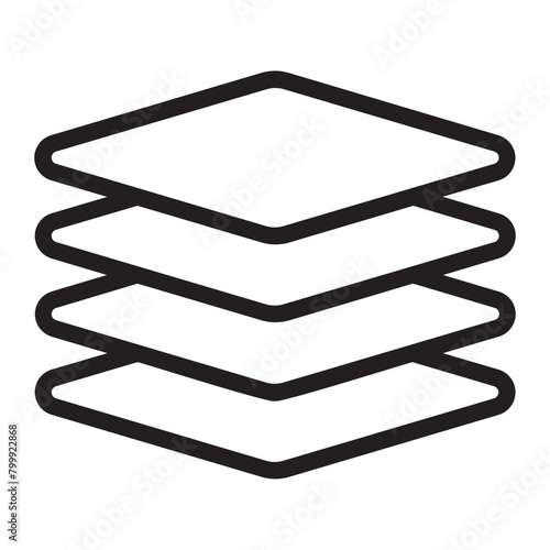 layers line icon