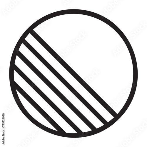 contrast line icon