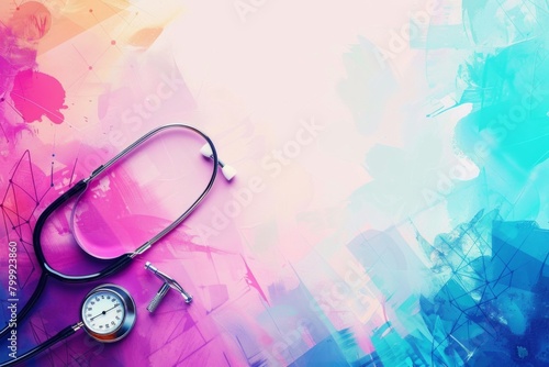 abstract background for World Hypertension Day photo