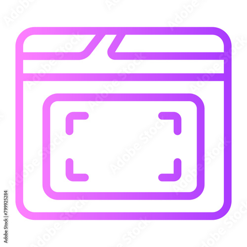 web design gradient icon