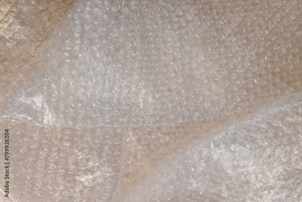close-up of a protective film with air bubbles close-up of a protective film with air bubbles