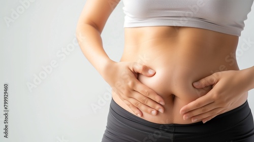 Wallpaper Mural A conceptual image highlighting the importance of weight management, featuring awareness about the health issues associated with being overweight or obese. Torontodigital.ca