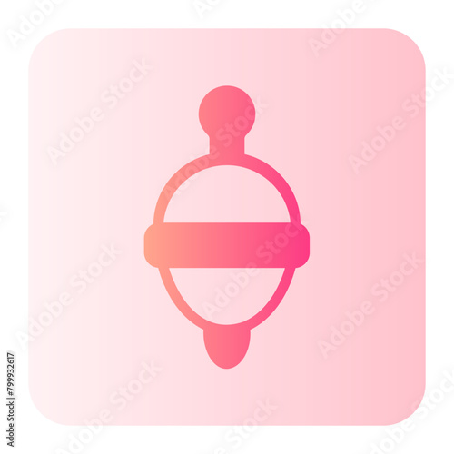 fishing float gradient icon