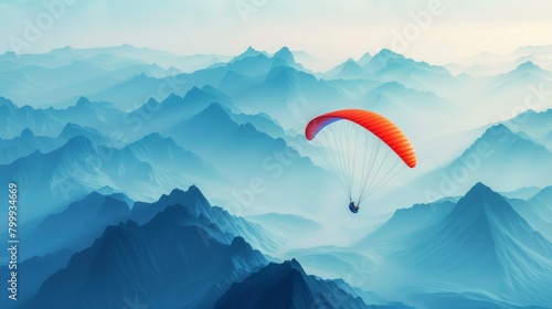 paragliding is a fun sport photo