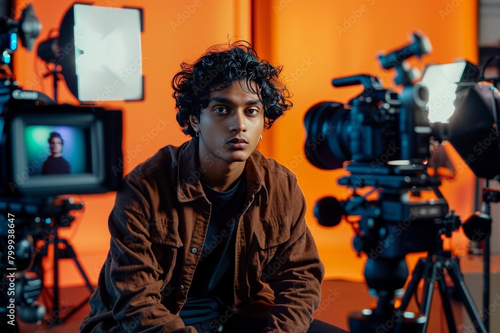 videographer filming camera studio video production videographer filming camera studio video production