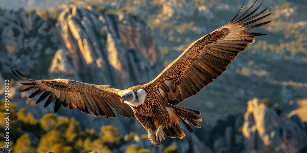 Obraz premium Griffon vulture in spain