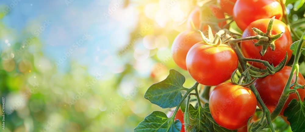 tomatoes grow growing bush vegetable
