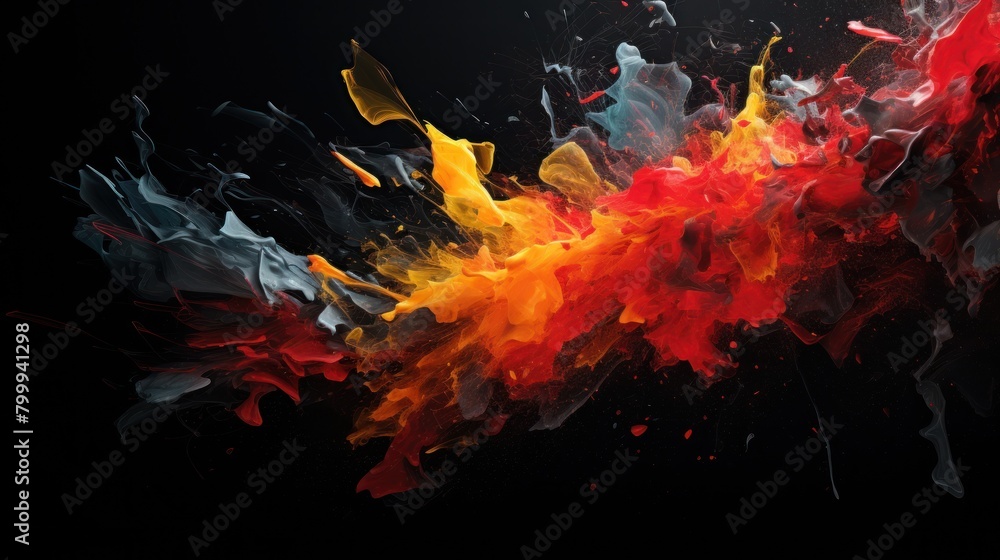 Vibrant Explosion of Color Vibrant Explosion of Color