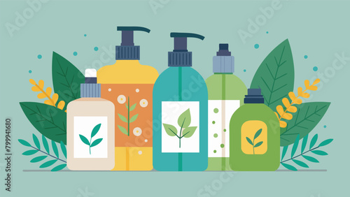 A set of refillable aluminum bottle grooming kits consisting of shampoo conditioner and body wash all infused with organic essential oils and herbs.
