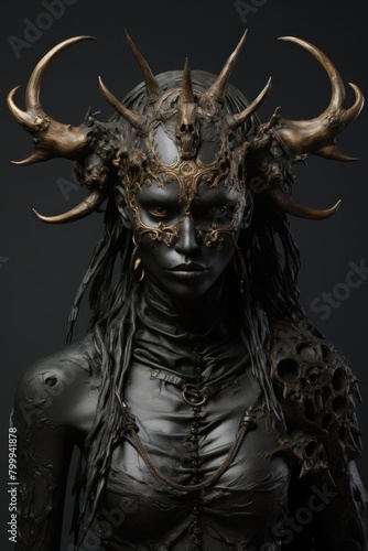 Demonic Warrior Mask