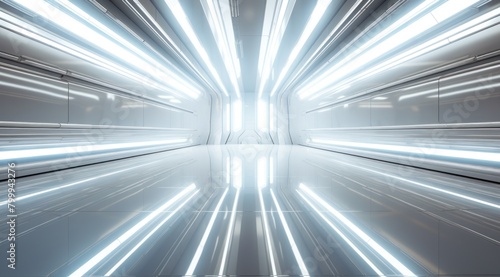 Futuristic Sci-Fi Hallway