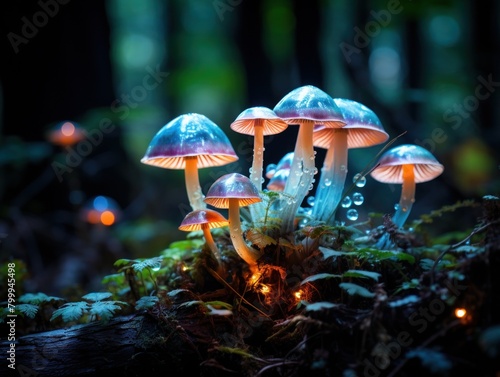 Enchanting Mushroom Forest