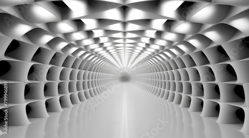 Futuristic Architectural Tunnel