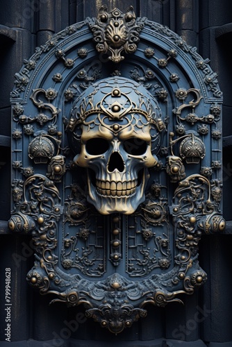 Ornate Skull Artwork