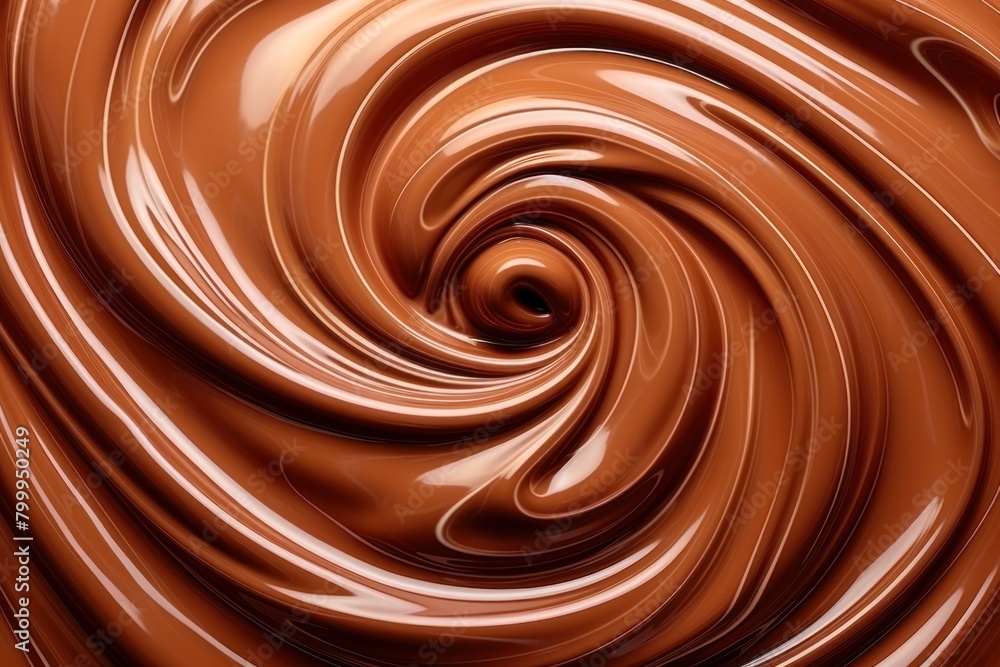 Swirling chocolate texture Swirling chocolate texture