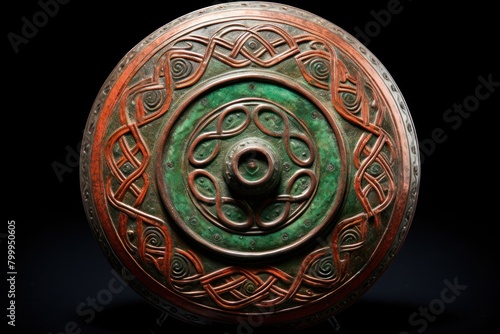 Ornate Celtic Shield Design