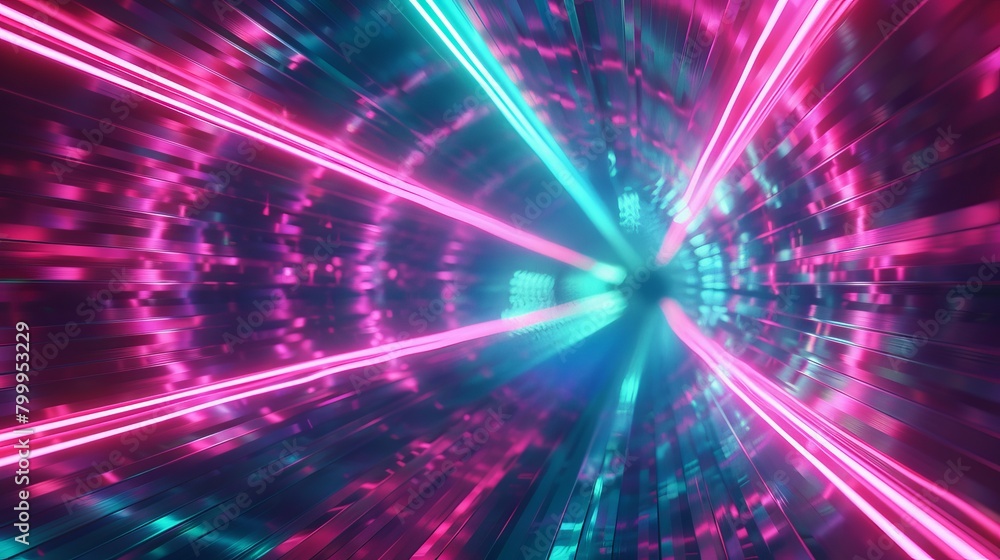 Dynamic technological lines abstract background with vibrant light effects - 3d rendered futuristic composition Dynamic technological lines abstract background with vibrant light effects - 3d rendered futuristic composition