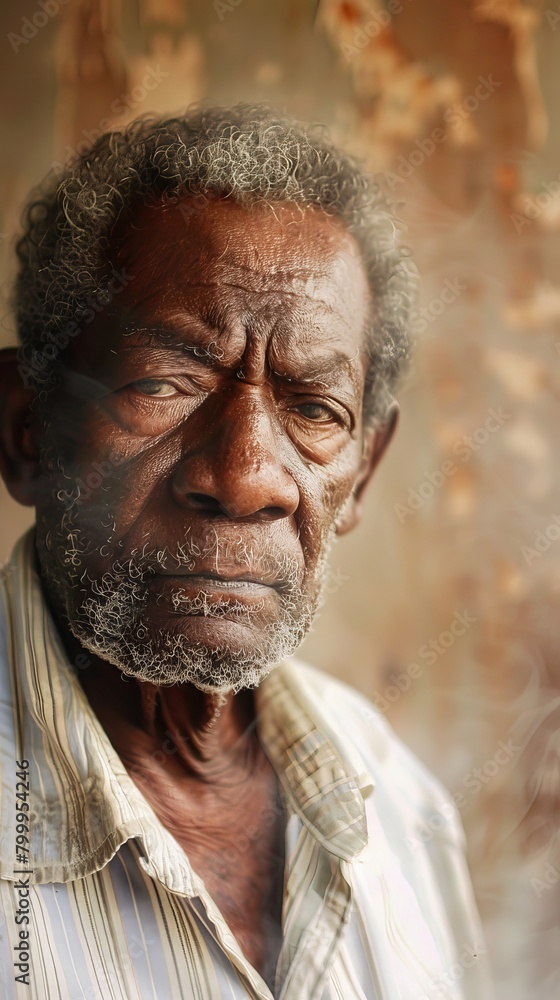 Portrait of an elderly man Portrait of an elderly man