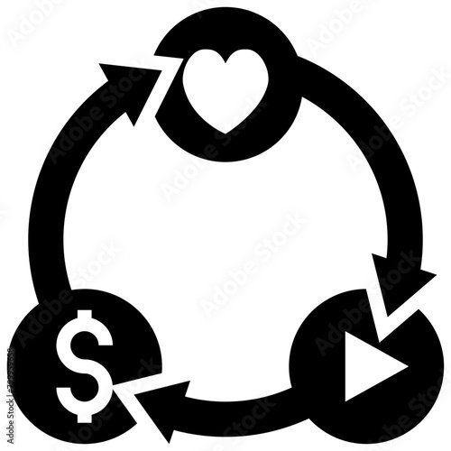 make glyph style icon