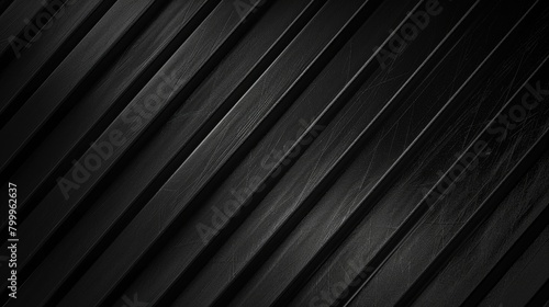 Black Line Texture. Luxurious Abstract Illustration for Website Background