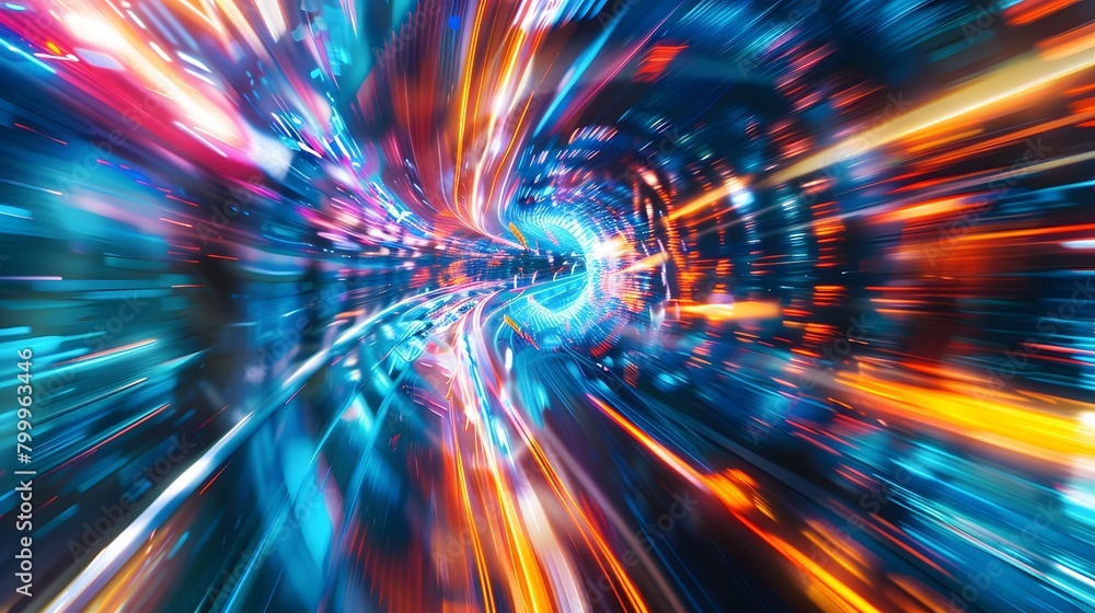 Modern abstract high-speed movement. Colorful dynamic motion on blue background. Movement technology pattern for banner or poster design background concept. Modern abstract high-speed movement. Colorful dynamic motion on blue background. Movement technology pattern for banner or poster design background concept.