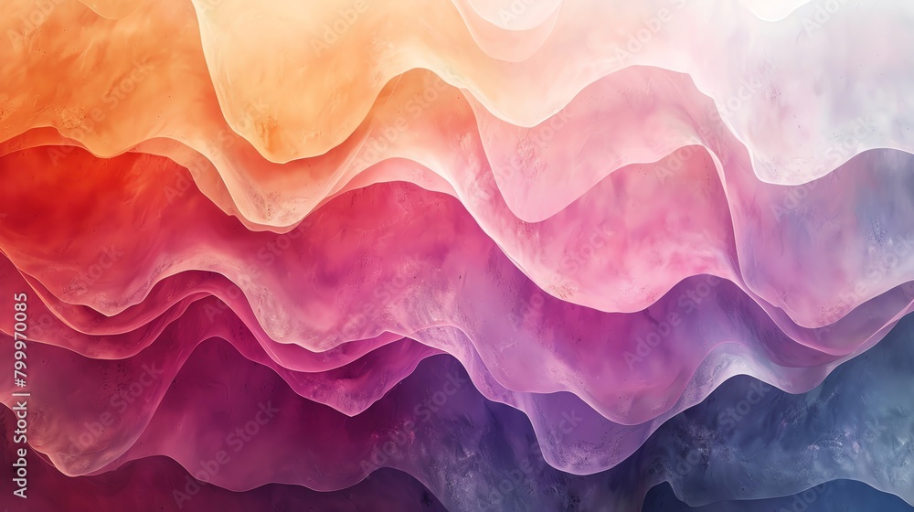 Sweeping gradient wallpaper, soft hues blending seamlessly, ideal for modern decor Sweeping gradient wallpaper, soft hues blending seamlessly, ideal for modern decor