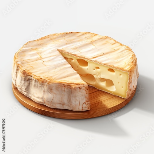 cheese isolated on white background