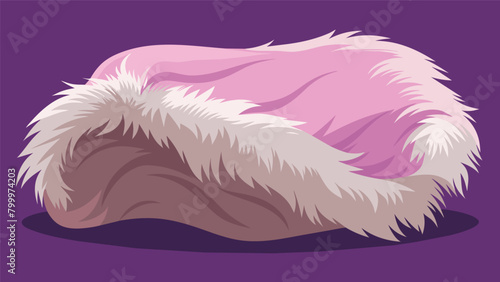 A plush faux fur throw perfect for snuggling up in luxury during the colder months..