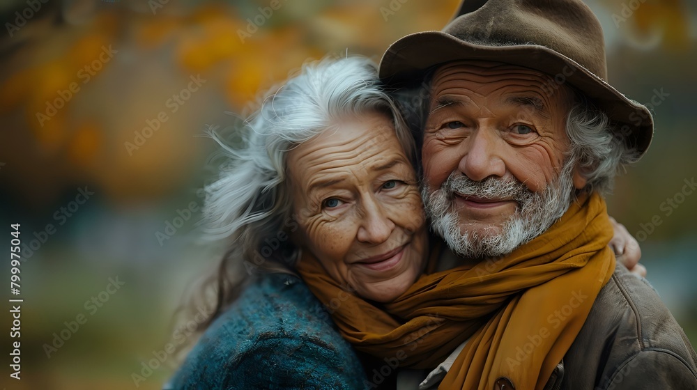 Elderly Bliss: Radiating Love and Happiness Elderly Bliss: Radiating Love and Happiness