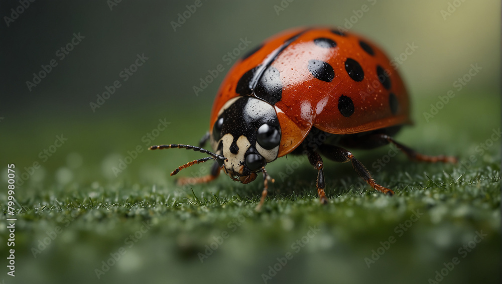 Obraz premium ladybug beautiful view 