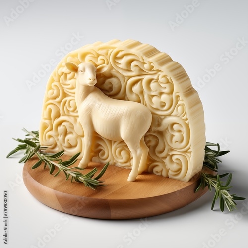 a slice of bread on a plate