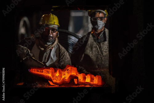 Quadro su tela forging