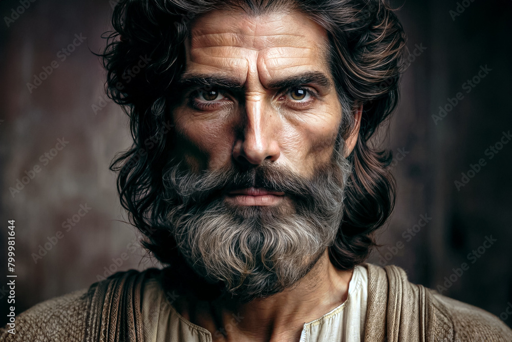 The prophet Ezekiel: Portrait of a Biblical Figure from The Old Testament Tanakh The prophet Ezekiel: Portrait of a Biblical Figure from The Old Testament Tanakh