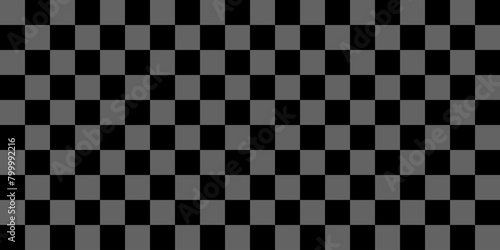 Checkered pattern background. black gray. Geometric ethnic pattern seamless. seamless pattern. Design for fabric, curtain, background, carpet, wallpaper, clothing, wrapping, Batik, fabric,Vector illus photo