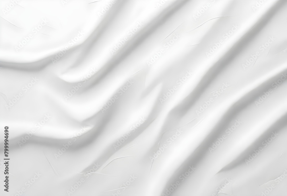 Organic Textures White Crinkled Paper Background Subtle Sophistication Wet Paper Texture in White