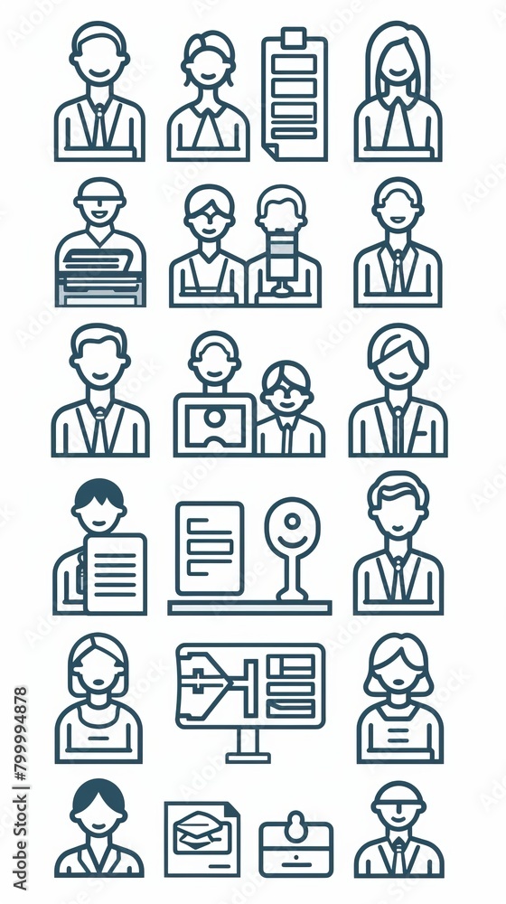 Business icon set Business icon set