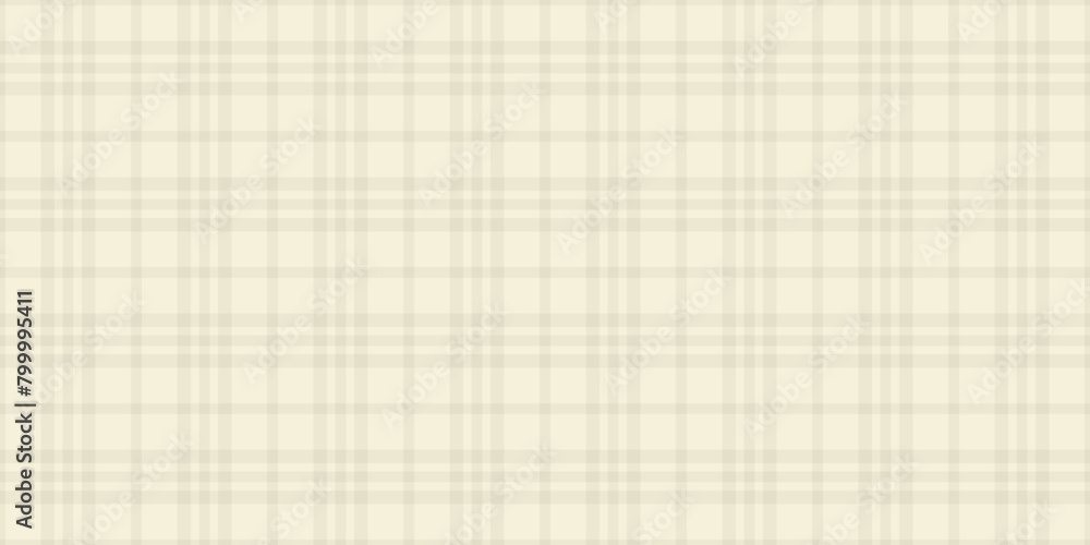Hunter check seamless textile, christmas tartan plaid vector. British texture background pattern fabric in light and beige colors.