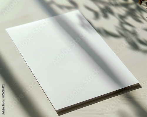 Letterhead with copy space, featuring a simple and elegant design, perfect for professional correspondence and branding 8K , high-resolution, ultra HD,up32K HD