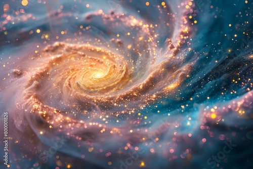 Celestial Rosewater Galaxy photo