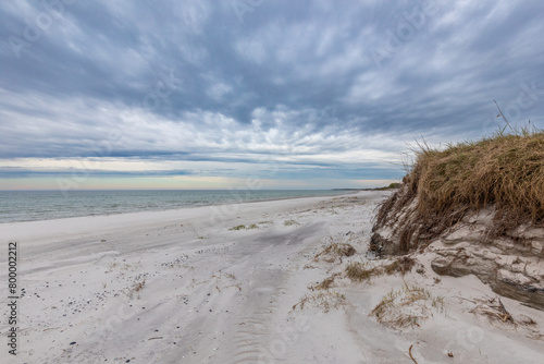 Am Strand in Zingst an der Ostsee.