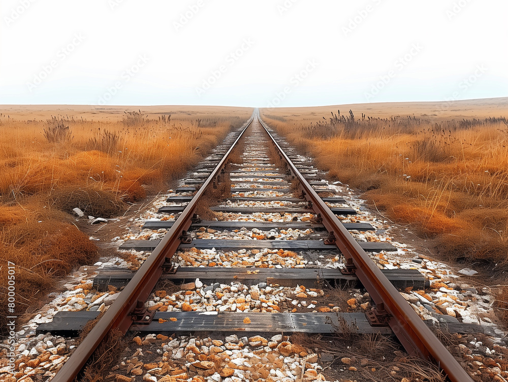 railway in the countryside