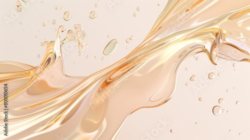 Fluid Retinol Waves and Bubbles Abstract Background