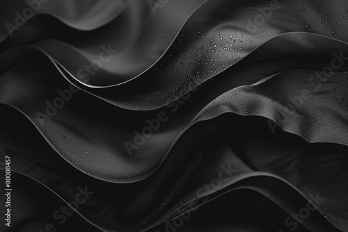 Black minimal background. Abstract shapes and textures. Dark, moody feeling, black and white